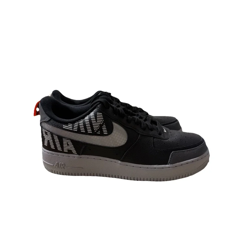 Nike Air Force 1 Low Under Construction Black Wolf Grey | BQ4421-002 Men Size 10